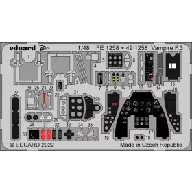 Eduard - Vampire F.3 for AIRFIX