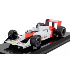   Edicola - McLAREN F1 MP HONDA N 12 WORLD CHAMPION SEASON 1988 AYRTON SENNA - DAMAGE BLISTER BOX RED WHITE