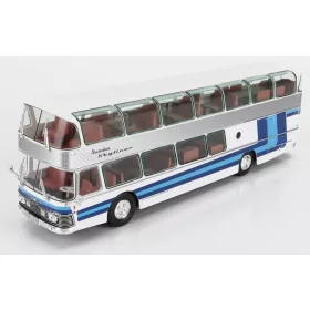   Edicola - NEOPLAN NH22 SKYLINER AUTOBUS 1983 SILVER WHITE BLUE