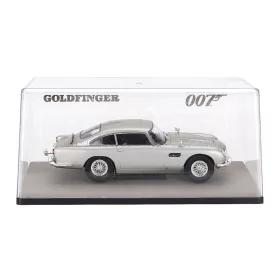   Edicola - ASTON MARTIN DB5 1965 - 007 JAMES BOND - GOLDFINGER - CON VETRINA - WITH SHOWCASE SILVER