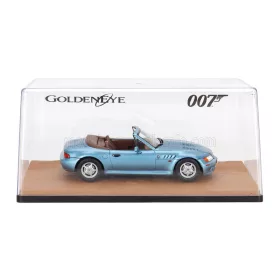   Edicola - BMW Z3 SPIDER 1999 - 007 JAMES BOND - GOLDENEYE - CON VETRINA - WITH SHOWCASE BLUE MET