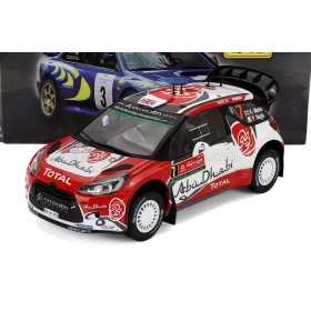   Edicola - CITROEN DS3 WRC TEAM TOTAL ABU DHABI N 7 WINNER RALLY PORTUGAL 2016 K.MEEKE - P.NAGLE RED WHITE