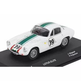   Edicola - LOTUS ELITE MK14 TEAM ELITE N 39 24h LE MANS 1963 PAT FERGUSON - JOHN WAGSTAFF WHITE BLACK