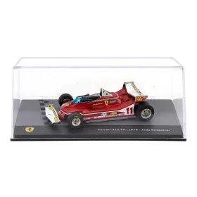   Edicola - FERRARI F1 312T3 N 11 WORLD CHAMPION SEASON 1979 JODY SCHECKTER - CON VETRINA - WITH SHOWCASE RED