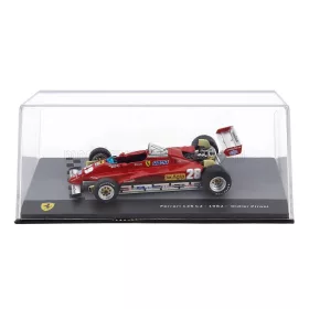   Edicola - FERRARI F1 126C2 TEAM SEFAC SPA FERRARI N 28 SEASON 1982 DIDIER PIRONI - WITH SHOWCASE RED
