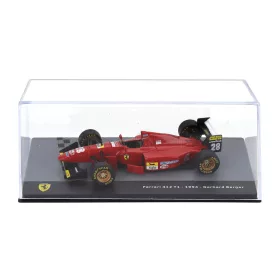  Edicola - FERRARI F1 412 T1B N 28 SEASON 1994 GERHARD BERGER - CON VETRINA - WITH SHOWCASE RED BLACK