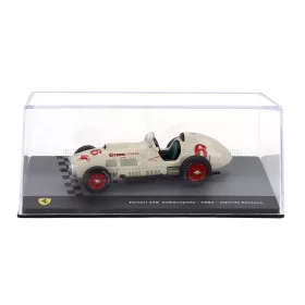   Edicola - FERRARI F1 375 INDY N 6 INDIANAPOLIS 500 GP 1952 JOHNNIE PARSON - CON VETRINA - WITH SHOWCASE WHITE