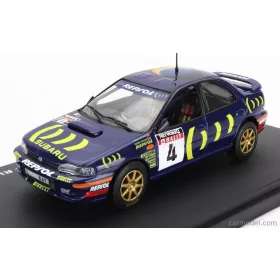   Edicola - Subaru Impreza 555 N 4 Winner Rally Rac Lombard 1995 C.Mcrae - D.Ringer Blue