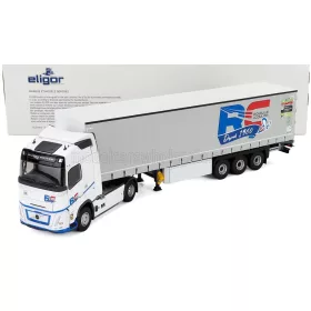   Eligor - VOLVO FH AERO 500 TRUCK TELONATO ROUILLE & COULON TRANSPORTS 2024 WHITE GREY