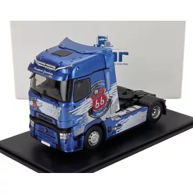   Eligor - RENAULT T-LINE HIGH TRACTOR TRUCK 2-ASSI ROUTE 66 2023 BLUE MET