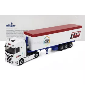   Eligor - SCANIA S500 TRUCK CASSONATO TTB TRANSPORTS 2024 WHITE