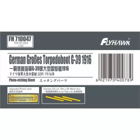 Flyhawk - Torpedoboot G-39  tzteile+ Rohre (FH1309)