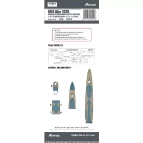 Flyhawk - HMS Ajax 1939 Wooden Deck