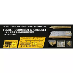 Flyhawk - Kingtiger Fender Schurzen Grill Set