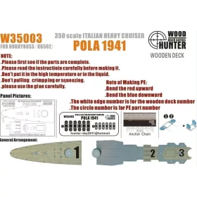 Flyhawk - Italian Heavy Cruiser Pola (1941) (HB86502)