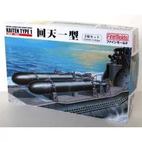   Fine Molds - 1:72 IJN Human Torpedo KAITEN TYPE 1 (Contain 2 ships)