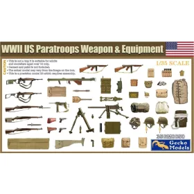 Gecko Models - WWII US Paratroops Weapon   Equipment
