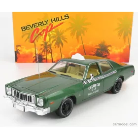   Greenlight - Plymouth Fury Checker Cab Taxi 1976 - Beverly Hills Cop Green Met