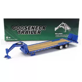   Greenlight - TRAILER TRAILER PIANALE FOR TRUCK - RIMORCHIO BLUE WOOD