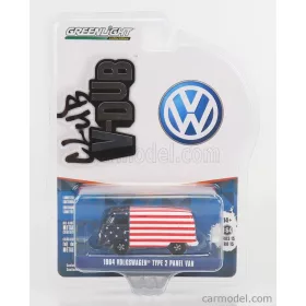 Greenlight - Volkswagen T1 Panel Van 1962 Blue White Red