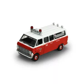   Greenlight - 1969 Ford Econoline Ambulance - Los Angeles Fire Department - Fire & Rescue Series 5