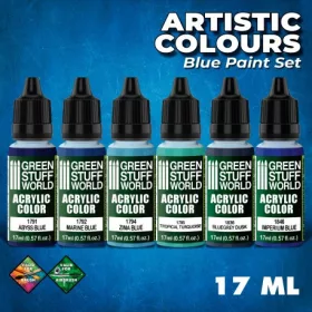 Green Stuff World - Paint Set - Blue