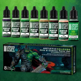 Green Stuff World - Paint Set - Orcs and Goblins