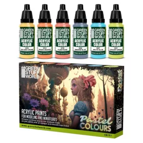 Green Stuff World - Pastel Colors (6 pcs)