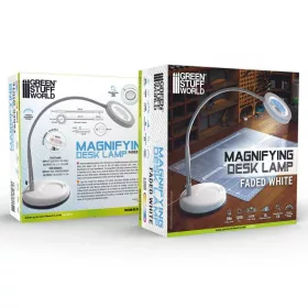 Green Stuff World - Magnifying desk lamp - WHITE