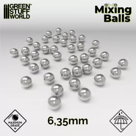 Green Stuff World - Mixing balls 6.35 mm - Set of 40 pcs.