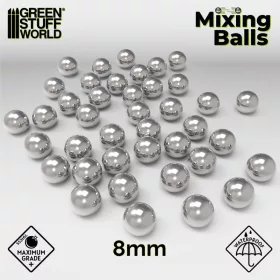Green Stuff World - Mixing balls 8 mm - Set of 40 pcs.