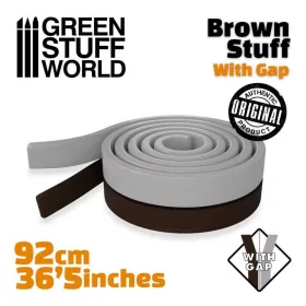   Green Stuff World - Brown Stuff Tape 36 5 inches WITH GAP (93cm)