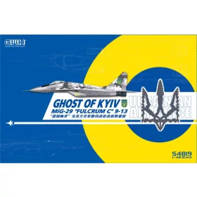   Great Wall Hobby - 1/48 MiG-29 9-13 Ghost of Kiev Digital camo Ukrainian AF- limited edition