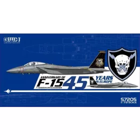   Great Wall Hobby - 1/72 Anniversery of F-15C Eagle Limited Edition -  45 Years in Europe