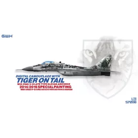   Great Wall Hobby - 1/72 MiG-29AS Slovak Air Force 2014/2016 Special Painting /w New Tool 3D printed parts