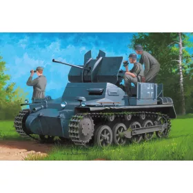 Hobbyboss - German Flakpanzer Ia W/Ammo.Trailer