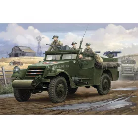 Hobbyboss - M3A1 Scout Car  White  Early Version