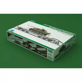   Hobby Boss - Schwere Plattformwagen Type SSyms 80 Pz.Kpfw.VI Ausf.E Sd.Kfz181 TigerI(Mid Prod