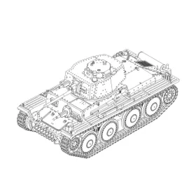 Hobbyboss - German PzKpfw 38(t) Ausf.E/F