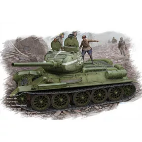 Hobbyboss - Russian T-34/85 (1944 Flattened Turret) Tank