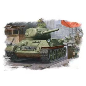 Hobbyboss - Russiant-34/85(1944 Angle-Jointed Turret) Tank