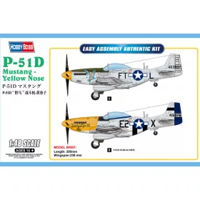 Hobbyboss - P-51D Mustang-Yellow Nose