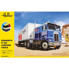 Heller - STARTER KIT Kenworth K-123 Cabover Truck