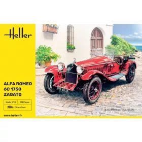 Heller - Alfa Romeo 6C 1750 Zagato