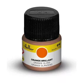 Heller - Acrylic Paint 018 Orange Gloss