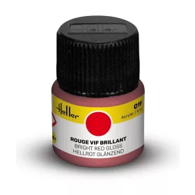 Heller - Acrylic Paint 019 Bright Red Gloss