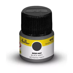 Heller - Acrylic Paint 033 Black Matt