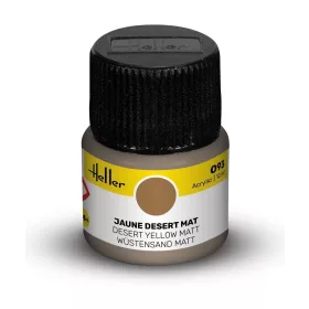 Heller - Acrylic Paint 093 Desert Yellow Matt