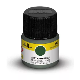 Heller - Acrylic Paint 102 Army Green Matt