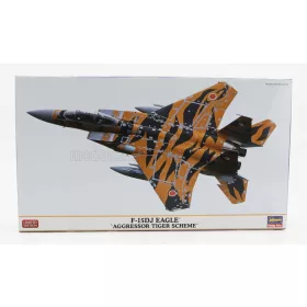   Hasegawa - McDONNEL DOUGLAS F-15DJ EAGLE AGGRESSOR TIGER SCHEME MILITARY AIRPLANE 1988 /